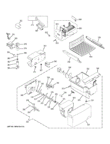 Ice Maker & Dispenser parts for Ge Refrigerator GSL22JGDDLS from AppliancePartsPros.com