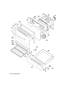 Door & Drawer Parts parts for Ge Range JGB630REF3SS from AppliancePartsPros.com
