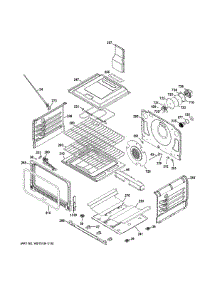 Lower Oven parts for Ge Range CGS990SET9SS from AppliancePartsPros.com