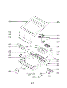 Case Parts parts for Kenmore Washer 796.31462411 (79631462411, 796 31462411) from AppliancePartsPros.com