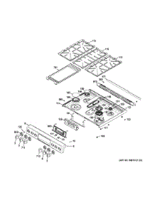 Control Panel & Cooktop parts for Ge Range CGS990SET6SS from AppliancePartsPros.com