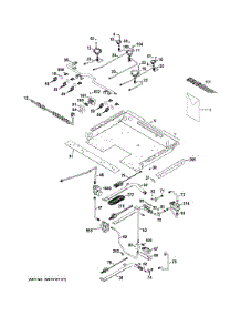 Gas & Burner Parts parts for Ge Range JGB870DET3BB from AppliancePartsPros.com