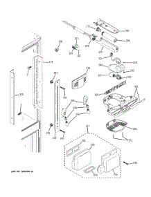 Fresh Food Section parts for Ge Refrigerator PFSF0MFCAWW from AppliancePartsPros.com
