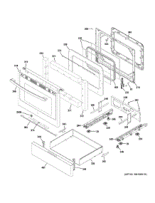 Door & Drawer Parts parts for Ge Range JGB720SEJ2SS from AppliancePartsPros.com