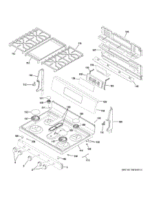 Control Panel & Cooktop parts for Ge Range JGB720SEJ2SS from AppliancePartsPros.com