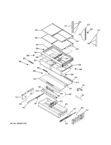 Fresh Food Shelves parts for Ge Refrigerator CFE29TSDBSS from AppliancePartsPros.com