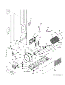Machine Compartment parts for Ge Refrigerator PFCS1RKZHSS from AppliancePartsPros.com