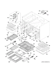 Oven Cavity Parts parts for Ge Range ZGP484NGR4SS from AppliancePartsPros.com