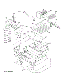 Ice Maker & Dispenser parts for Ge Refrigerator GSC22QGTMWW from AppliancePartsPros.com