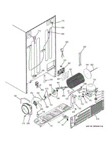 Sealed System & Mother Board parts for Ge Refrigerator PSS26LGRCCC from AppliancePartsPros.com