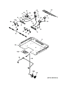 Gas & Burner Parts parts for Ge Range P2S920SEF5SS from AppliancePartsPros.com