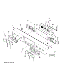Control Panel parts for Ge Range CS980ST6SS from AppliancePartsPros.com