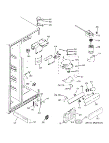 Fresh Food Section parts for Ge Refrigerator GSS25GSHECSS from AppliancePartsPros.com