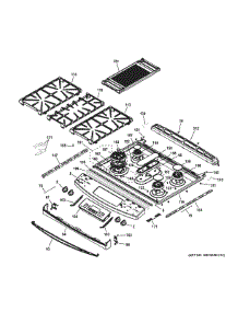 Control Panel & Cooktop parts for Ge Range PGS950EEF4ES from AppliancePartsPros.com
