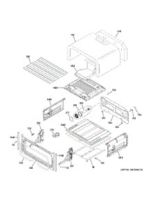 Upper Oven parts for Ge Range PGB960EEJ3ES from AppliancePartsPros.com