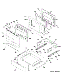 Door & Drawer Parts parts for Ge Range PGB930SEJ3SS from AppliancePartsPros.com