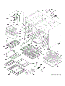 Oven Cavity Parts parts for Ge Range ZGP486LDR4SS from AppliancePartsPros.com