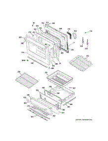 Door & Drawer Parts parts for Ge Range C2S985SET8SS from AppliancePartsPros.com