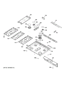Cooktop parts for Ge Range C2S985SET8SS from AppliancePartsPros.com