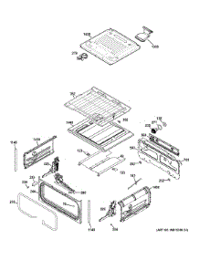Upper Oven parts for Ge Range PGB950DEF3BB from AppliancePartsPros.com