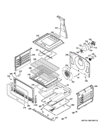 Lower Oven parts for Ge Range PGB950DEF3BB from AppliancePartsPros.com