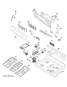 Control Panel & Cooktop parts for Ge Range PGB940SEH2SS from AppliancePartsPros.com