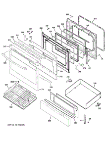 Door & Drawer Parts parts for Ge Range PGB920SEF3SS from AppliancePartsPros.com