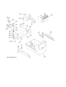 Ice Maker & Dispenser parts for Ge Refrigerator GSS23HMHECES from AppliancePartsPros.com