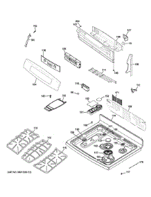 Control Panel & Cooktop parts for Ge Range PGB945SEF3SS from AppliancePartsPros.com