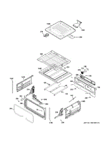 Upper Oven parts for Ge Range PGB950SEF3SS from AppliancePartsPros.com
