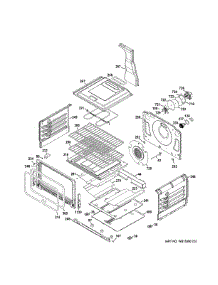 Lower Oven parts for Ge Range PGB950SEF3SS from AppliancePartsPros.com