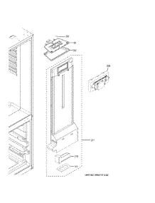 Fresh Food Section parts for Ge Refrigerator ABE21DGKARBS from AppliancePartsPros.com
