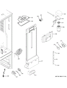 Fresh Food Section parts for Ge Refrigerator CNE25SSKAKSS from AppliancePartsPros.com