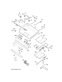Gas & Burner Parts parts for Ge Range JGB750EEF3ES from AppliancePartsPros.com