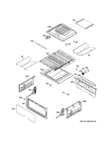 Upper Oven parts for Ge Range CGS990SET5SS from AppliancePartsPros.com