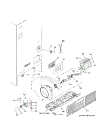 Machine Compartment parts for Ge Refrigerator GBE21DGKARBB from AppliancePartsPros.com