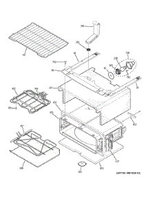 Upper Oven parts for Ge Range JB870TF2WW from AppliancePartsPros.com