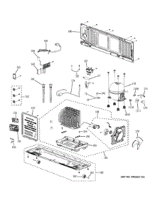 Machine Compartment parts for Ge Refrigerator PFSS6PKXFSS from AppliancePartsPros.com