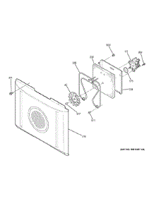 Convection Fan parts for Ge Range JB750SF2SS from AppliancePartsPros.com