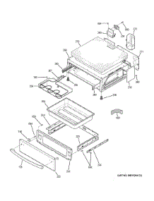 Warming Drawer parts for Ge Range PS920SF1SS from AppliancePartsPros.com