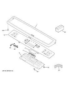 Control Panel parts for Ge Range PS920SF1SS from AppliancePartsPros.com