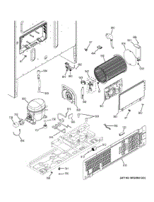 Machine Compartment parts for Ge Refrigerator PYE22KMKBES from AppliancePartsPros.com