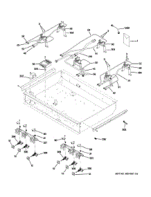 Gas & Burner Parts parts for Ge Range ZDP366NP1GS from AppliancePartsPros.com