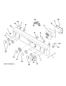 Control Panel parts for Ge Range ZGP364NDR5SS from AppliancePartsPros.com