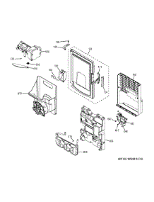 Ice Maker & Dispenser parts for Ge Refrigerator DFE28JSKBSS from AppliancePartsPros.com