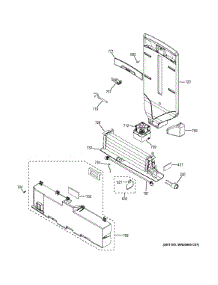 Fresh Food Section parts for Ge Refrigerator GFE26GGKBWW from AppliancePartsPros.com