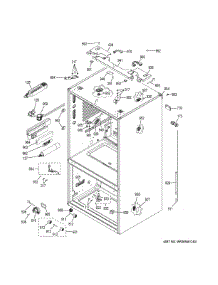 Case Parts parts for Ge Refrigerator CFE28USHESS from AppliancePartsPros.com