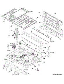 Control Panel & Cooktop parts for Ge Range PGB930SEJ2SS from AppliancePartsPros.com