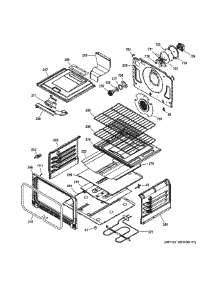 Lower Oven parts for Ge Range PGS950SEF4SS from AppliancePartsPros.com