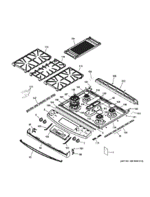 Control Panel & Cooktop parts for Ge Range PGS950SEF4SS from AppliancePartsPros.com